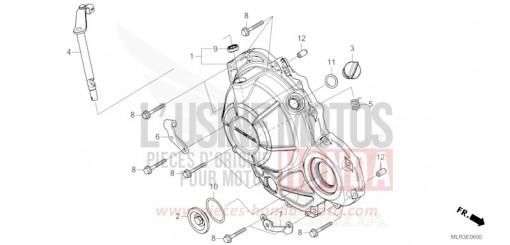 PANNEAU CARTER-MOTEUR D. CBR500RAT de 2026